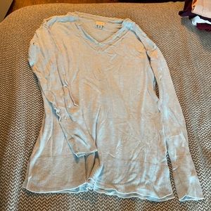 Women’s light blue sweater